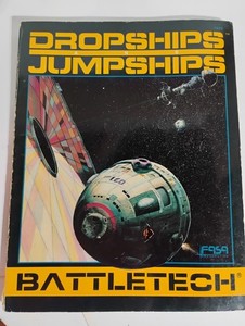 BattleTech Dropships and Jumpships FASA 1988 RPG Sourcebook Softcover