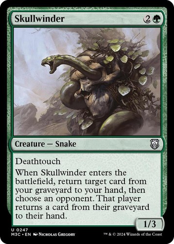Skullwinder 247 MTG Commander M3C Uncommon NP - Picture 1 of 1