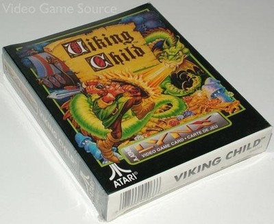 Atari Lynx Viking Child Game Cartridge *Original versiegelt
