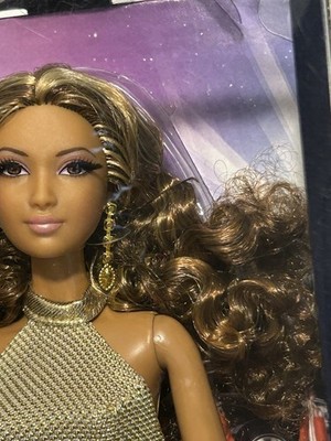 The LOOK Red Carpet Barbie Doll African American Black Label