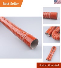 2.5" ID Silicone Flexible Brake Cooling Air Ducting Induction Intake Pipe Hos...