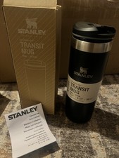 Image of Stanley Transit Mug The Aerolight 16oz 473ml Black Stainless Steel