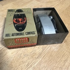 Hull Beaconlite Automobile Compass Nos Complete Exceptional Condition Scarce