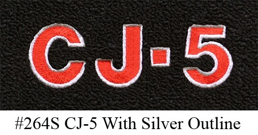 Alfombrillas Jeep CJ5 1974-1975 - 2 piezas delanteras - Cutpile Foto 3 de 4