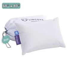 Canadian down Feather Travel Pillow - Luxury Pillows to Support Head, Neck, Whil