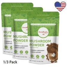 Mushroom Coffee 60 Servings 10 Mushrooms for Focus  Gut Health Support
