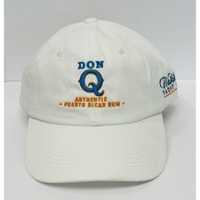 Dorfman Hat Co Don Q Puerto Rican Rum Waikiki Yacht Club White Packable Hat NEW