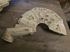VINTAGE KENNER MICRO COLLECTION MILLENIUM FALCON  BACK ROOF COVER...........!