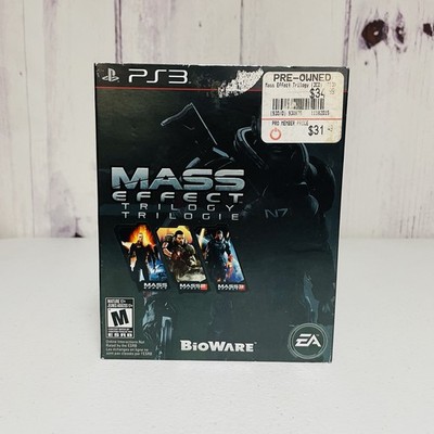 Mass Effect Trilogy (Sony PlayStation 3, 2012) Video Game Complete