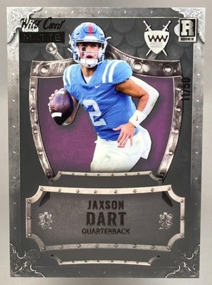 2024 Wild Card 7 Studs Promo Jaxson Dart #P7CGC-JD AutoClubsGalaxy RainbowBlue/5