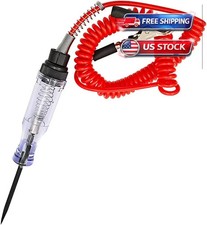 6v-12v-24v Probador De Circuito De Automvil Luz De Prueba De Voltaje Automtico