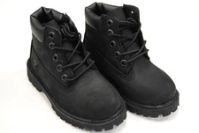 NEW TODDLER TIMBERLAND TB112807001 6" PREMIUM WATERPROOF BOOT BLACK NUBUCK