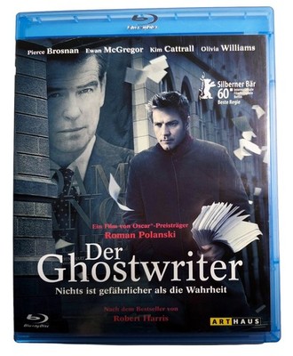 DER  GHOSTWRITER              Blu-ray                 Zustand sehr gut