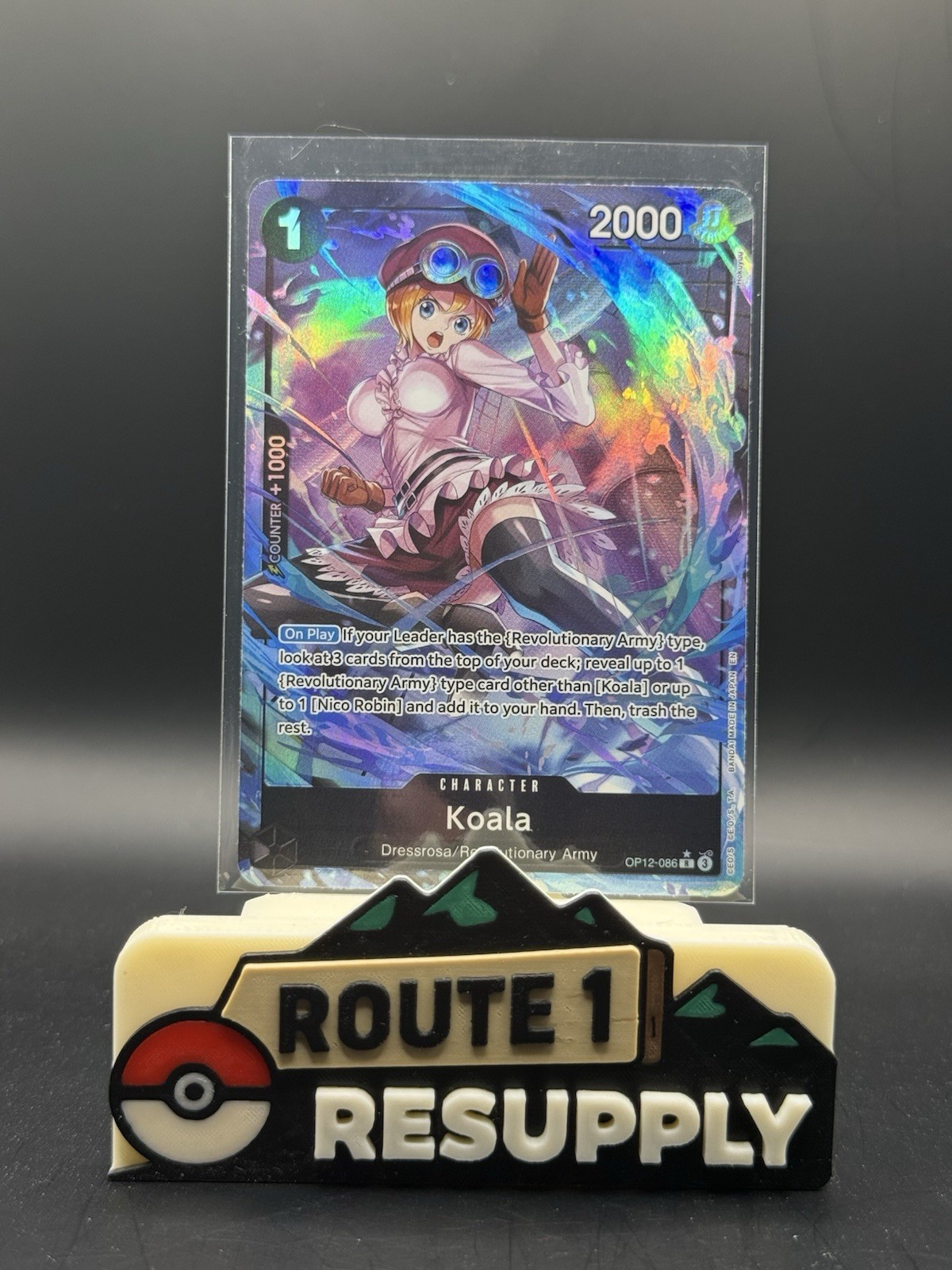 KOALA - (Alt Art) R One Piece TCG OP12-086 - Legacy of the Master