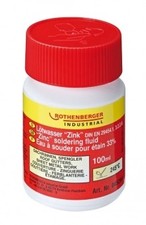 Rothenberger Lötzubehör, Ersatzteile Lötwasser Zink, 100ml DIN 8511
