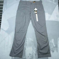 5.11 Tactical Apex Pants Mens 38x36 Gray Straight Fit Flex-Tac 74434