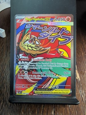 Mega Hawlucha ex 268/217 Me: Ascended Heroes Holo