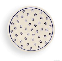 Original Bunzlauer Keramik Flacher Teller (Pizzateller) D27,2 Cm Im Dekor 1