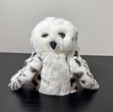 Folkmanis Little Snowy Owl Little Puppet Plush