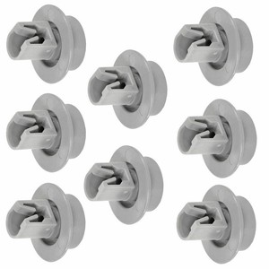 8 X RUOTA CESTELLO INFERIORE LAVASTOVIGLIE per ZANUSSI AEG ELECTROLUX Tricity 50279059005