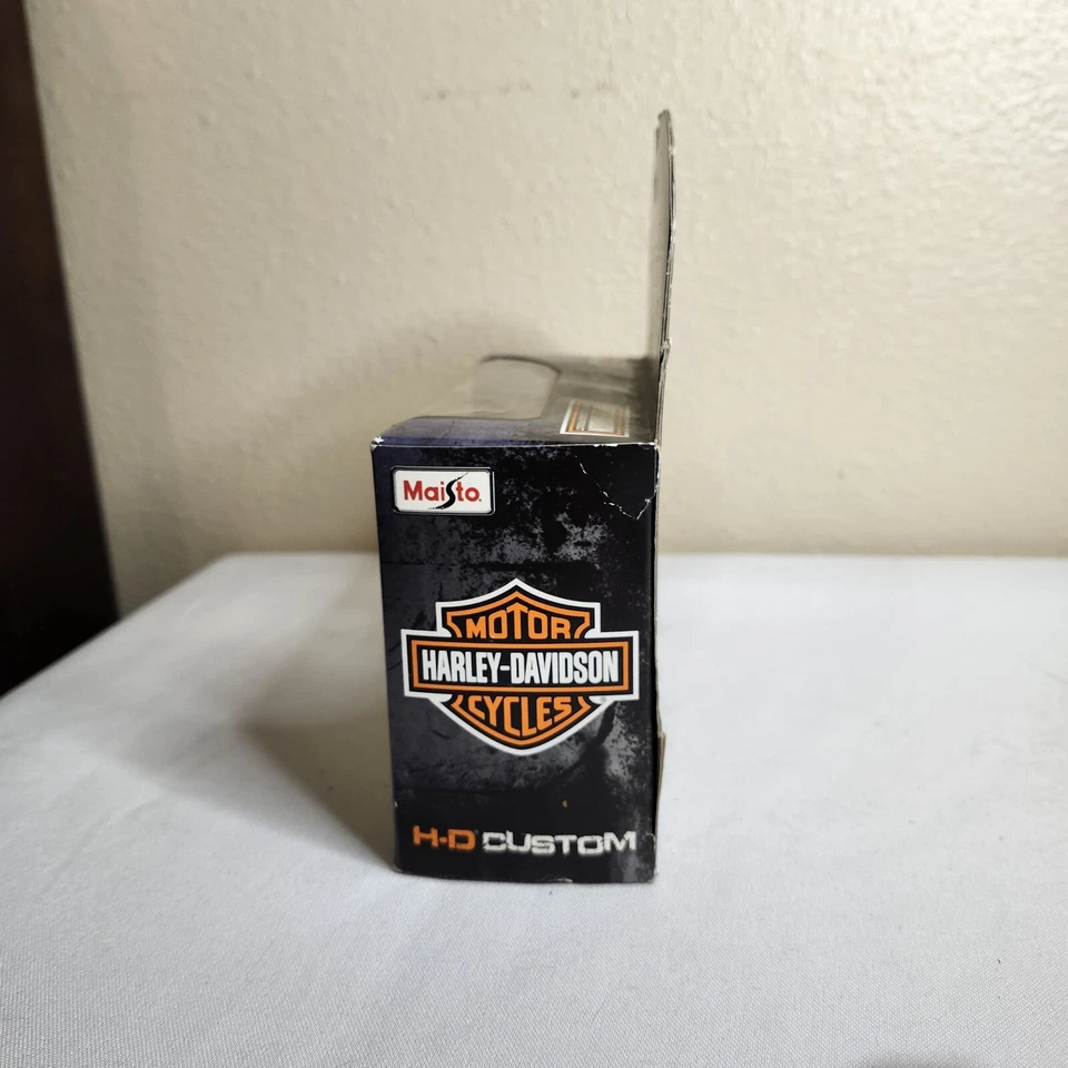 Maisto Harley Davidson 1952 modelo K motocicleta fundida a presión nueva en caja 1:18 Toy Series 30 Foto 2 de 4