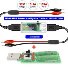 USB Tester U96 DC Digital Voltmeter Ammeter Power Bank Current Meter Loader