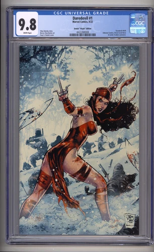 Daredevil #1 CGC 9.8 Tony Daniel VIRGIN Edition Highest Graded (2022)