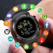 Smart Watch Touch Screen Sports Fitness Bracelet Wristwatch Waterproof Bluetooth