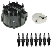 Distributor Rotor Cap & Spark Plugs .060" Kit ACDelco For Caddy DeVille Eldorado