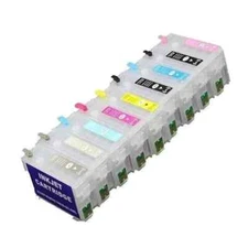 1set empty Refillable ink cartridges for surecolor P600 ARC chip T7601-T7609