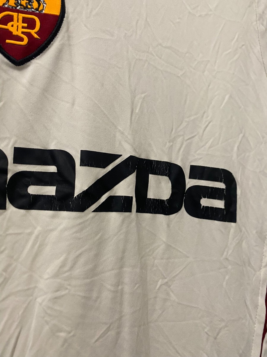 AS ROMA 2003 2004 HOME FOOTBALL SHIRT SOCCER JERSEY DIADORA Mazda
