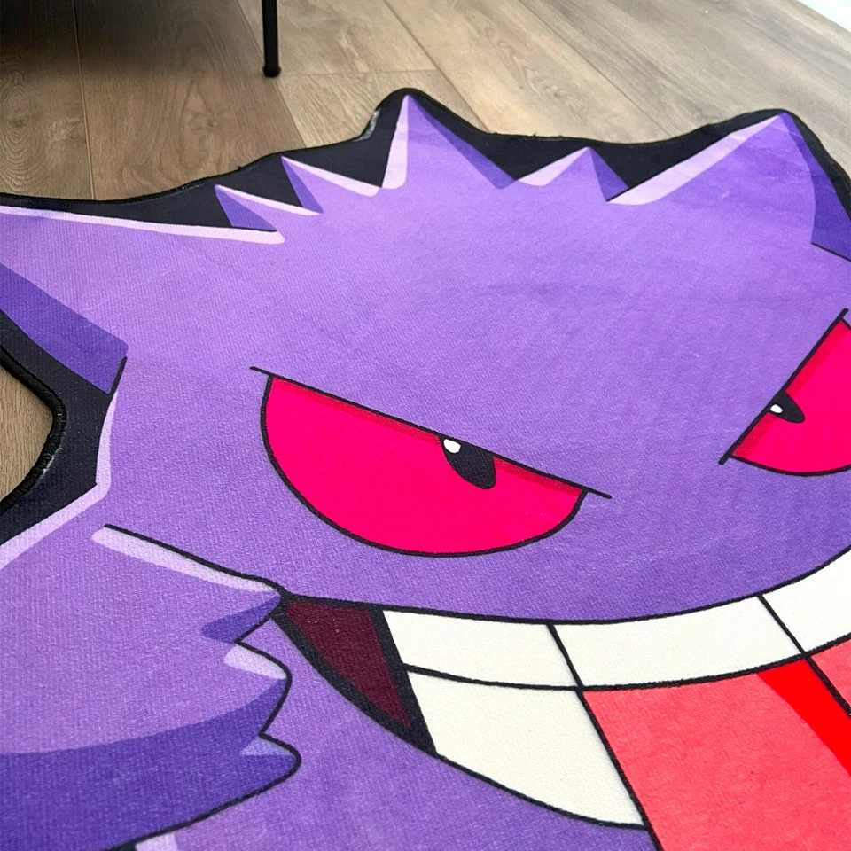 Мягкий ковер из полиэстера с аниме Pokemon Gengar - Изображение 4 из 4