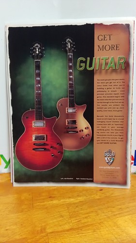 GUILD BLUESBIRD GUITARS 1999 GUITAR PRINT AD 11 X 8.5 b7
