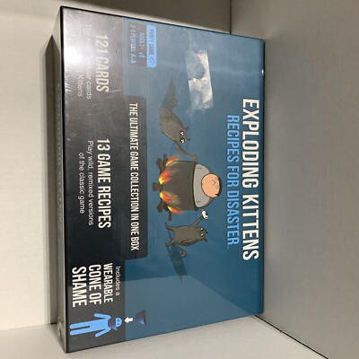 Exploding Kittens Deluxe Game - Recipes for Disaster Ultimate Collection Freeshi