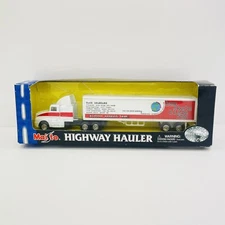 Vintage Maisto Highway Hauler "BMX Skate Blade FMX" Diecast Semi Truck &Trailer