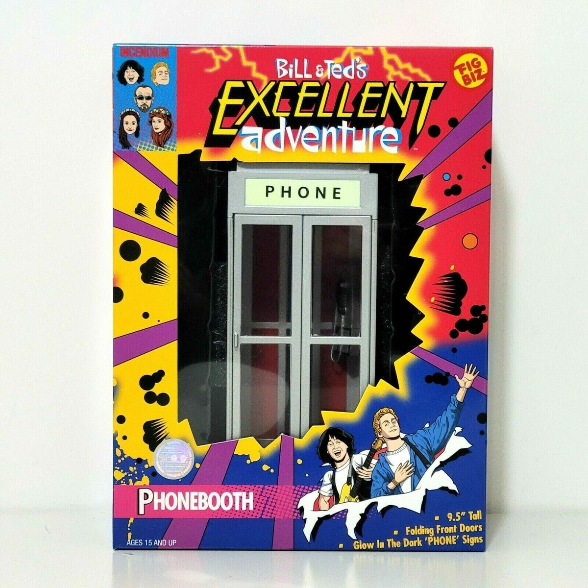 Incendium Fig Biz Bill and Ted's Adventure Action Figure Phone