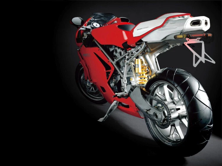 Ducati 749 999 S/R New MDCycles Fender Eliminator Kit tail light LED - Image 2 of 4