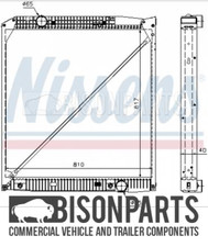 "FITS MERCEDES ACTROS (1996 - 2013) COOLANT RADIATOR ASSEMBLY NIS62652A