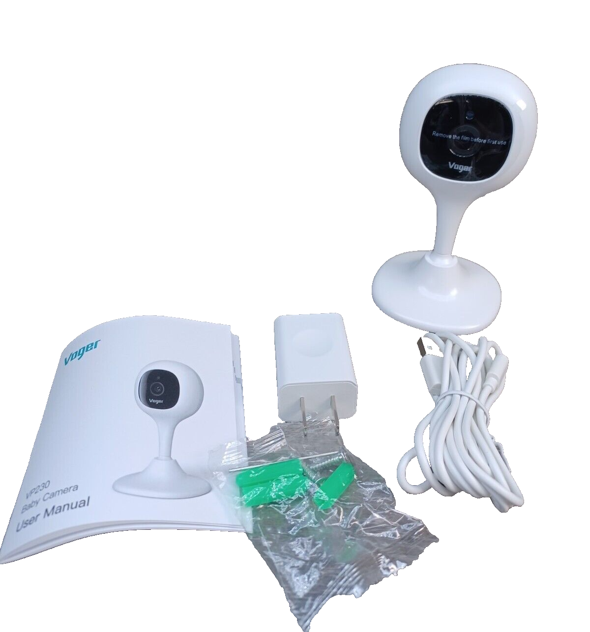 Baby Monitor Camera with 2-Way Audio 1080P WiFi Home Security Camera-image