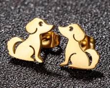 Puppy Earrings Dog Jewelry Stud Earring Women's Fashion Accessories 88H29