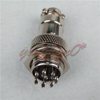 1PCS NEW 8Pin Male Female Panel Chassis Harness AC-DC Power Connector Kit