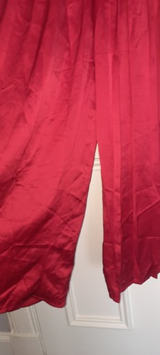 H&M Red Silky Coulottes/wide Legged Cropped Trousers - Picture 4 of 7
