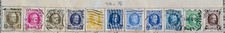Série de timbres Belgique de 1926-27