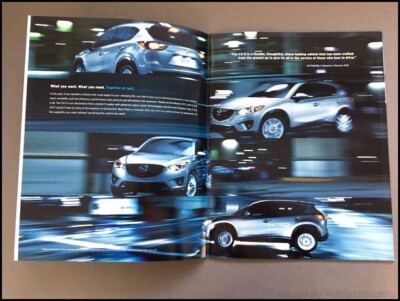 2013 Mazda Cx-5 Cx5 32-page Original Car Sales Brochure Catalog | eBay