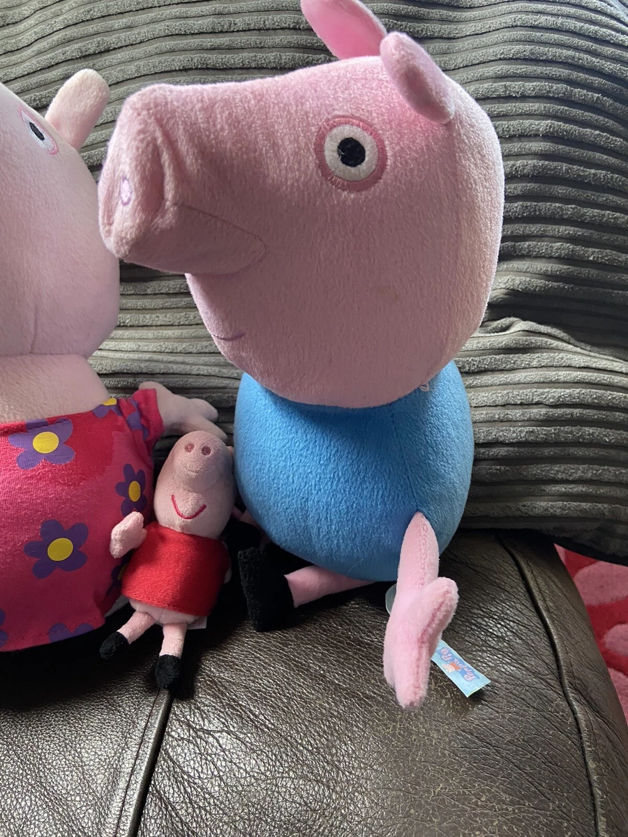 Peppa and george soft toys deals