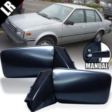 1 Pair Front Side View Mirror Assembly Fit For Nissan Sentra Sunny B11 1982-1986