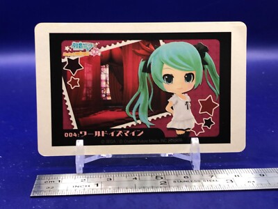 Len 003 Miku 004 Hatsune Miku Project Mirai DX AR Card Sega