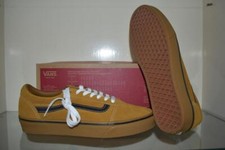 VANS Ward Men's Casual Lace Up Shoes Suede Golden Brown Black VN0A5HTSCL6 NIB