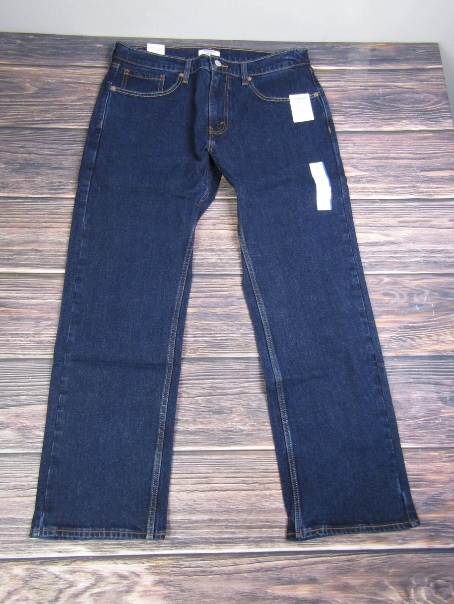 Denizen Levi s NEW NWT Mens 285 Relaxed 34x30 Dark Blue Denim Jeans Straight