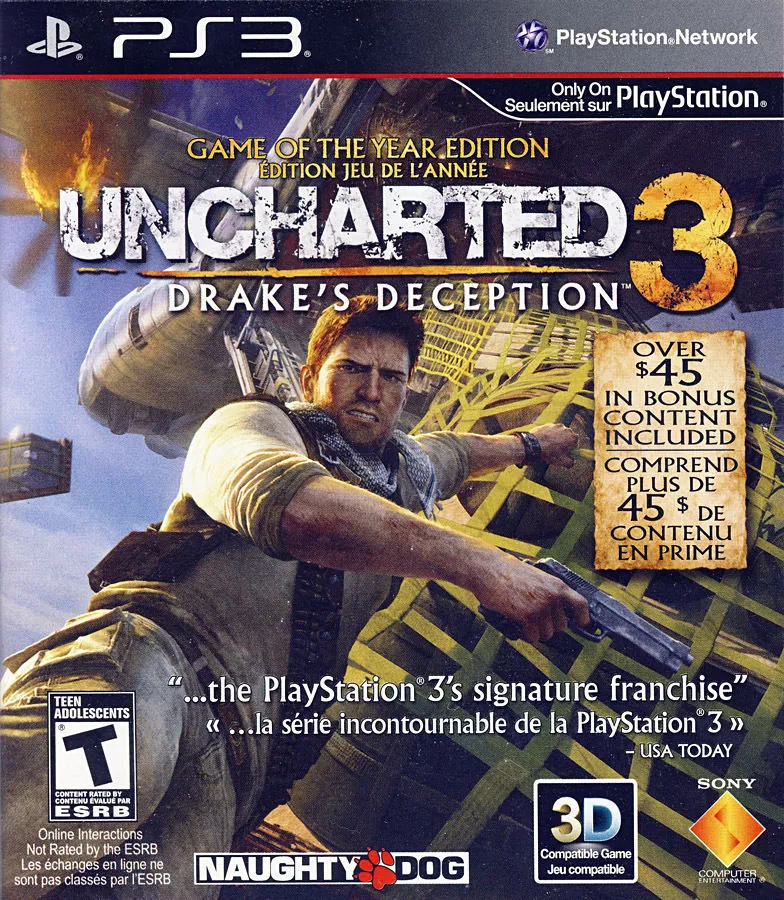 Uncharted 3 Goty